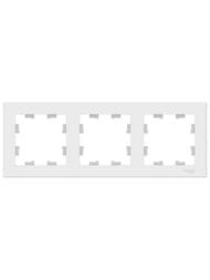 Рамка Systeme Electric ATLASDESIGN 3 поста универсальная лотос ATN001303