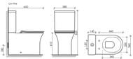 ������-������� Ceramicanova Star 830�650�380 ������������, ������� ���������, ����� CN1904 (CN1904-B+CN1904-T)