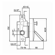 ��������� ��� ���� Zucchetti Isystick ZP1605 ������������, ������� �����, ����