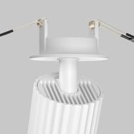 Встраиваемый светильник Maytoni Calipso (Калипсо) C110CL-01-GU10-W, 10Вт, IP20, GU10, белый