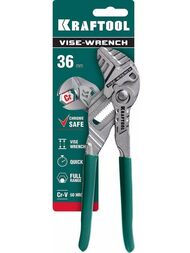 Клещи переставные-гаечный ключ Kraftool Vise-Wrench 180/36 мм,   22063