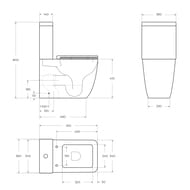 ������ ��������� BelBagno Boheme (540�330�400) ����� BB115CH