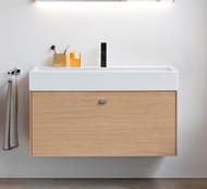 Смеситель Duravit C.1 для раковины однозахватный без дон.клапана, излив 113мм, черный C11020002046