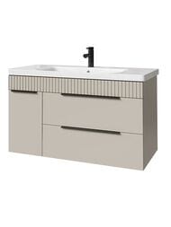 Тумба под раковину Caprigo MONBAR-Smalty 100 (976х446х550) 2 ящика 1 дв слев 36315Leml-050.000.00.20