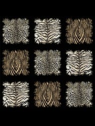 Панно виниловое на флизелине ROBERTO CAVALLI Home 8 (3,0х3,0) квадраты,кожа коричнев.19106 (рул.)