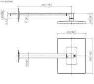 ������� ��� Dornbracht Symetrics 28765980-00 (300�240) � ���������� 450��, ����