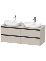 ����� ��� ���������� Duravit Ketho.2 568x1400x550 ������., 4 �����, ����: ���� �������   K24898B91910000