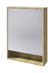 Зеркало-шкаф Caprigo Сиэтл 600х800х174 цвет дуб эльвезия, 1 дверь 2050-2873