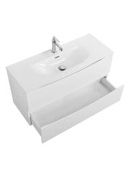 Тумба под раковину BelBagno MARINO 996x390x500 Bianco Opaco MARINO-CER-MINI-1000-2C-SO-BO-P — изображение 2