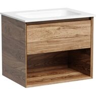 Тумба под раковину SANCOS Marmi 1.0 (590х445х520) подвесная, 1 ящик, дуб чарльстон MR1.060ECH