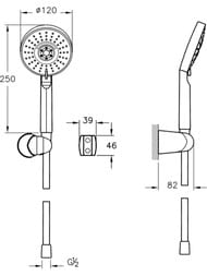 ��� ������ Vitra MASTER SLOT 3F � ���������� � ������� 1.5�. A45690EXP