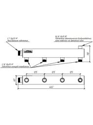 ����������������� ��������� Gidruss DMSS-25-20x4, ���������� 1", 4 ������� 3/4, ������������ 1/2