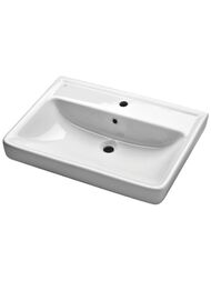 Раковина для тумбы Caprigo Борго 70 (700х480) фаянс, белый DREYA Q70