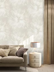 Обои виниловые на флизелине Grandeco Originale (1,06х10,05) абстракция, бежевые R168112 (рул.)