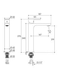 ��������� ��� �������� Aqueduto Base BAS0300 �������������, ������� ����� 219��, ����: ����