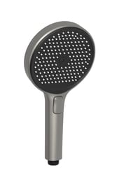 Лейка для душа SANCOS Nok Round SC6001GG 3 режима, вороненая сталь/черный матовый