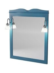 Зеркало Caprigo Борго 80 760х891х29 blue с отверстиями для светильников 33436-B136