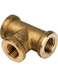 Тройник STOUT 1/4"ВВВ, латунь,  SFT-0019-000014