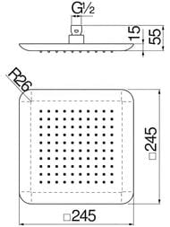 ������� ��� NOBILI ��� ���������, 245�245 ��, ����������, ����� ������� AD139/122WM