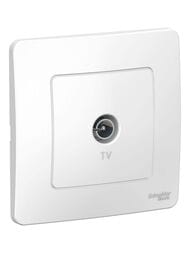 Розетка телевизионная Systeme Electric BLANCA с изолирующей пластиной, белый BLNTA000011