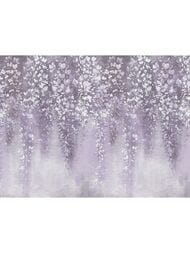 Панно Zambaiti Satin Flowers IV (3,0х5,1) винил на флизелине,фиолетовый,Z66894 (рул.)