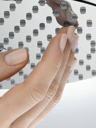 Душевая система Hansgrohe Raindance Select S 240мм 1 тип струи, Showerpipe с термостатом 27633000 — изображение 2