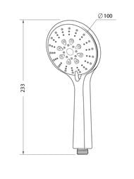 ������ ��� ESKO SSP755 5 �������, ������� 100 ��, ABS-�������, ����