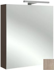 Шкаф зеркальный Jacob Delafon RYTHMIK (600х143х650) EB795DRU-E10 правый, подсветка, квебекский дуб — миниатюра 1