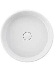 Раковина накладная Duravit Balcoon 450 x 450 DuraShield, белая матовая 240945AC79 — изображение 3