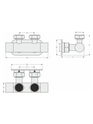 ������� ������� ������� 2�3/4" �������, EU50, ������ ������� 31-1418-3434