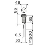 �������������� ������ ��� ������������ Omoikiri SW-01 AB 4996040 ����. �����, ����: �������� ������