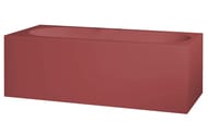 Ванна Salini Fabia S-Sense 102612GF  1800х800х600 пристенная, иск. камень, глянцевый, RAL полностью