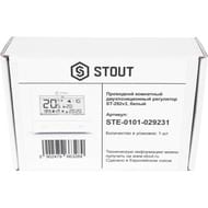 Терморегулятор STOUT ST-292v3 проводной, ЖК-дисплей, недельное програм., белый, STE-0101-029231 — миниатюра 7