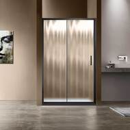 Душевая дверь Vincea Garda 1200х1900 профиль черный, стекло шиншилла VDS-1G120CHB — миниатюра 1