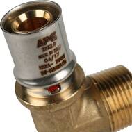Угольник-переходник STOUT 3/4"Нх20 для металлопластиковых труб прессовой SFP-0011-003420 — изображение 7
