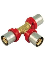 Тройник пресс Tiemme 16х16х16 1650002 / 1657G161616CZ