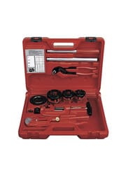 Комплект ручной резьбонарезной Super Ego SANI KIT с головками BSPT R до 1",  S00630000