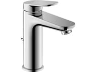 Смеситель для раковины Duravit Wave M однозахватный, низкий излив 111мм, д/к, цвет хром WA1020001010