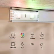Светодиодная лента Maytoni Led Strip Base 24В 5050 14,4Вт/м RGB 5м IP65, 201198