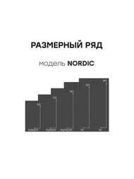 Душевой поддон Starohome NORDIC (1000х900х30) литьевой мрамор, черный матовый 68883546 — изображение 5