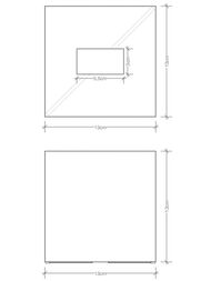 Салфетница Decor Walther KB 83 цвет:черный матовый 0845660