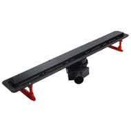 Душевой лоток BETTOSERB Confluo Frameless Line Matte Black 650мм с решеткой, комб.затвор