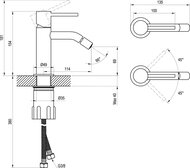��������� ��� ���� Ravak Espirit X070244 �������������, ����� 114 ��, ����� �������