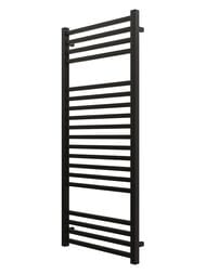 GROTA QUADRO Полотенцесушитель электрический 500x1164 нерж.сталь, черный (RAL9005)