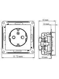 ������� Systeme Electric ATLASDESIGN � ����������� 16� �������� �������� ATN000343