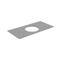 Столешница KERAMA MARAZZI PLAZA Next 1000х480х9 для тумбы, цвет серый PL5.DL500920R\100