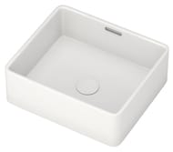 Раковина накладная Aquanet Perfect-1 405х315х140 перелив, без отв. под смеситель, цвет: белый 273675
