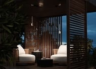 Подвесной светильник Maytoni Apex (Апекс) O491PL-L8B3K, 3000К 8Вт IP 54, черный