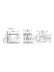 ������ ��������� Ceramicanova Balearica 490�365�360 ��� ������,������� �/�, ����.�������� CN6000MDH