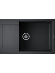 Мойка Omoikiri SAKAIME 78-LB-BL (780х500х220) врезная, тетогранит, черная 4993900